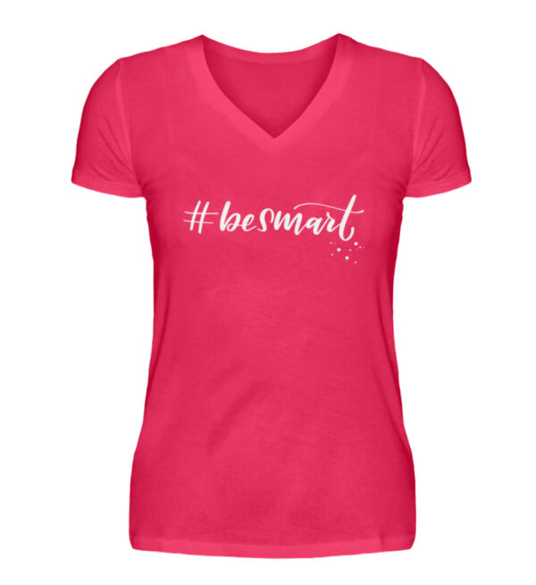 #besmart - V-Neck Damenshirt-1610